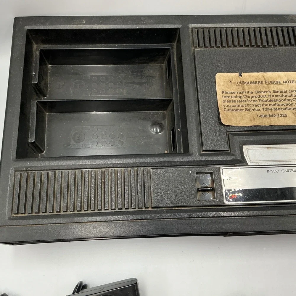 ColecoVision Video Game System Console with Controllers and Games Lot Tested